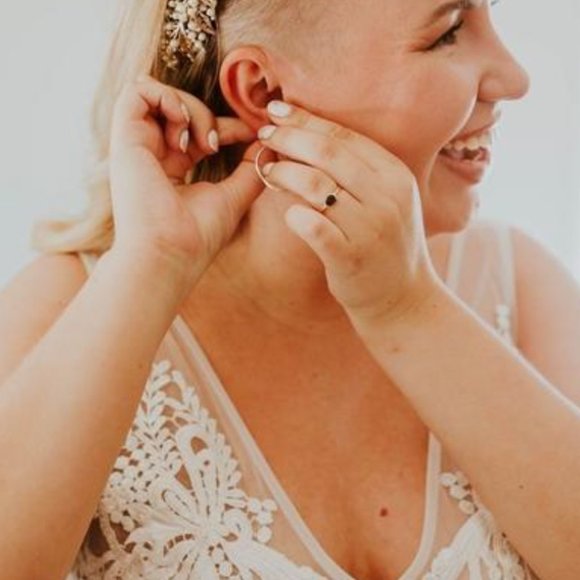 Made With Love Sofia Gown With Sasha Lace Bodice - Picture 3 of 9